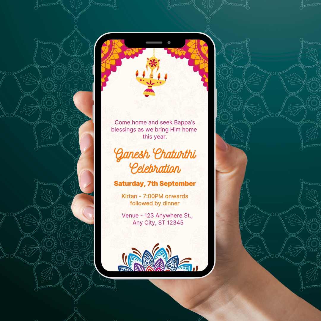 Ganesh Chaturthi Invitation Video