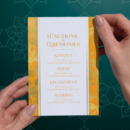 Wedding Invitation Card PDF | Elegant & Personalized Digital Invite | Traditional Wedding Invitations