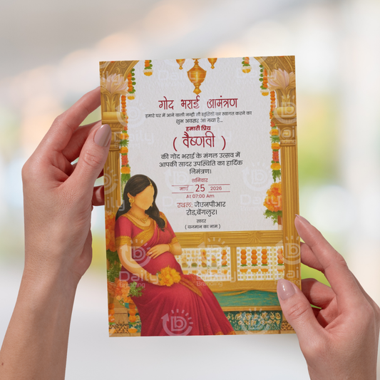 Baby Shower Digital Invitation