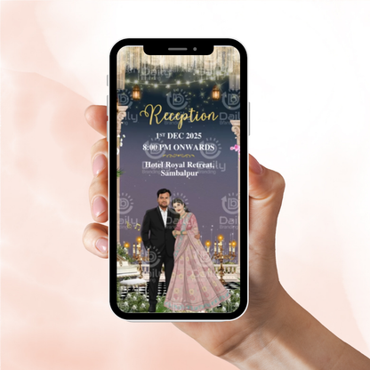 Multi-Event Wedding Invitation Video | Carnival, Tilak, Sangeet, Mayra, Barat & Reception |Digital Shaadi Invite