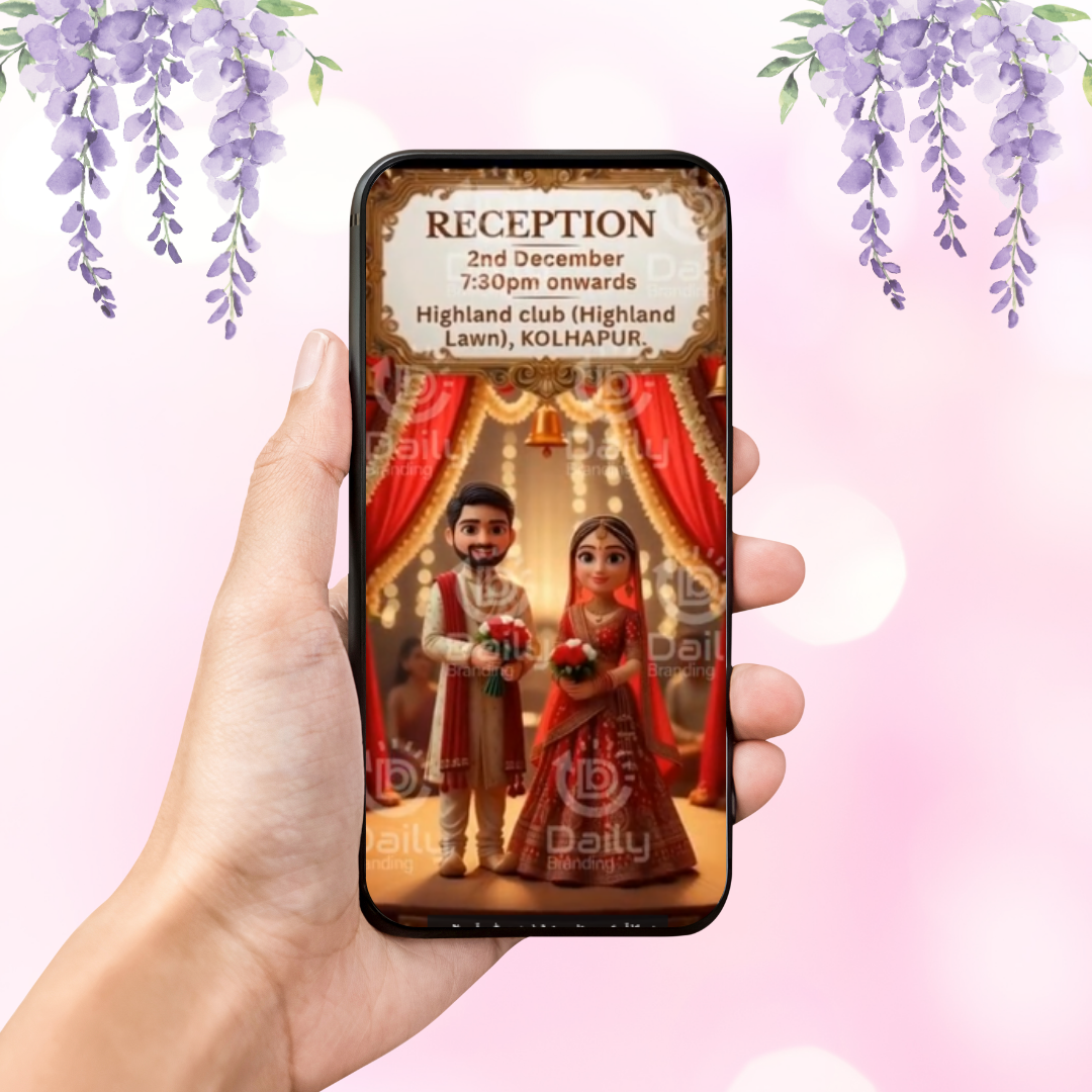 Multi-Event Wedding Invitation Video | Haldi, Sangeet, Wedding Ceremony & Reception | HD Digital Shaadi Invite