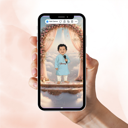 Elegant Wedding Invitation Video | Custom Digital Shaadi Invite