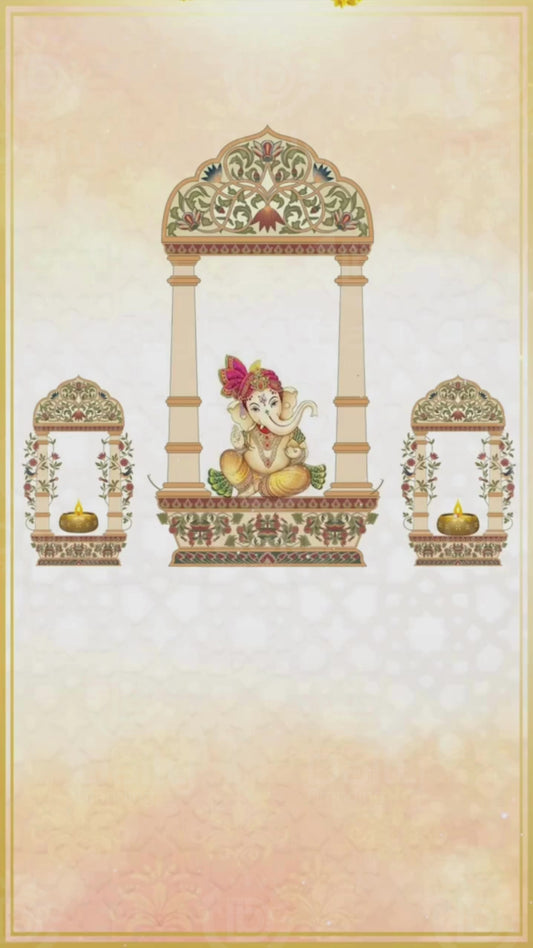 Multi-Event Wedding Invitation Video | Chak Bhat, Mahehra, Sangeet, Korath, Panigrahan & Swagat Samaroh E-Invite