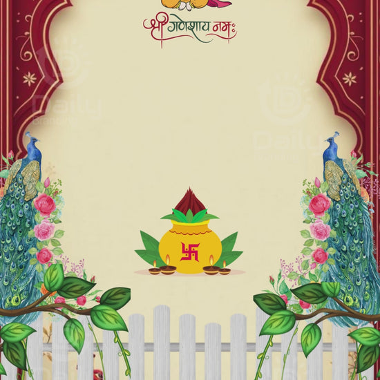 Save the Date Wedding Invitation Video | Personalized Digital Invite 