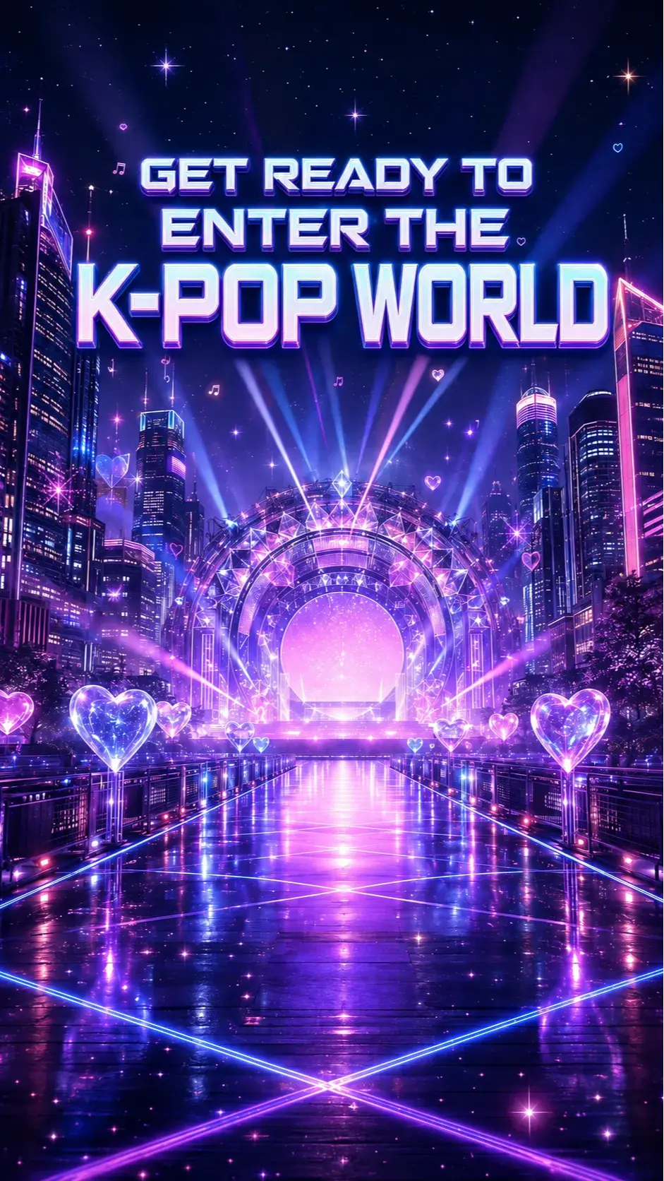 K-Pop Theme AI Birthday Invitation Video | Personalised E-Invite