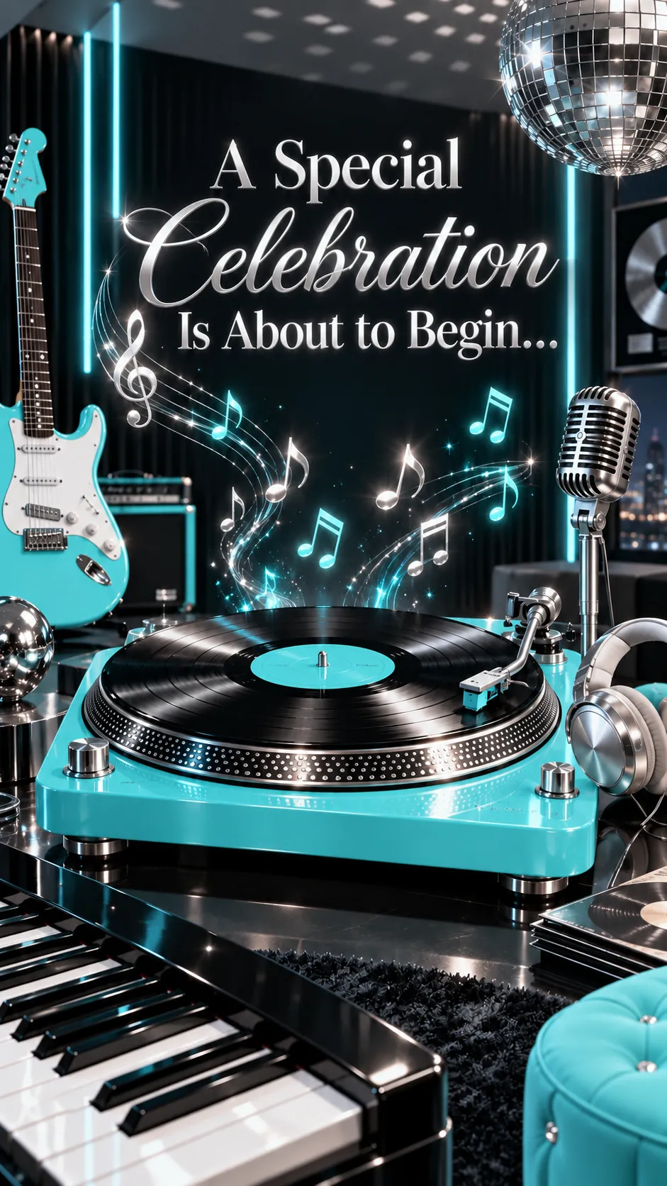 Musical Birthday Invitation Video | Custom Kids Invite