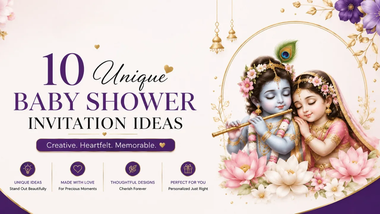 10 Unique Baby Shower Invitation Ideas