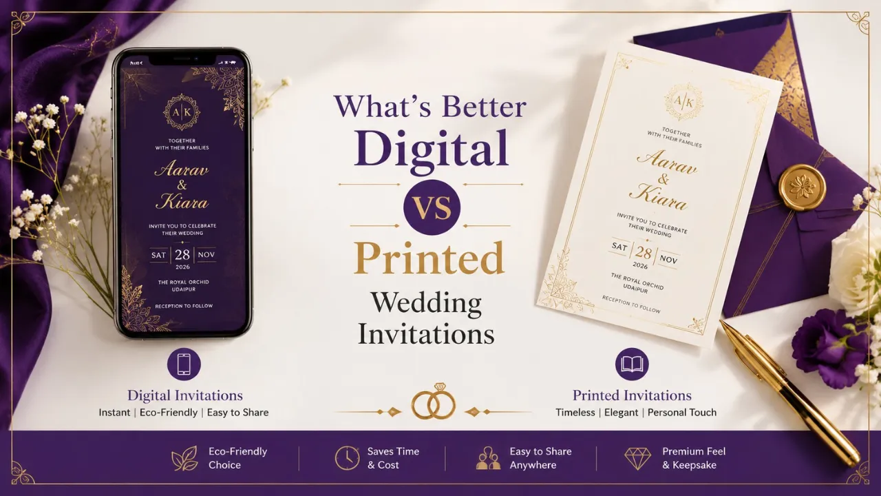 What's Better Digital vs Printed Wedding Invitations