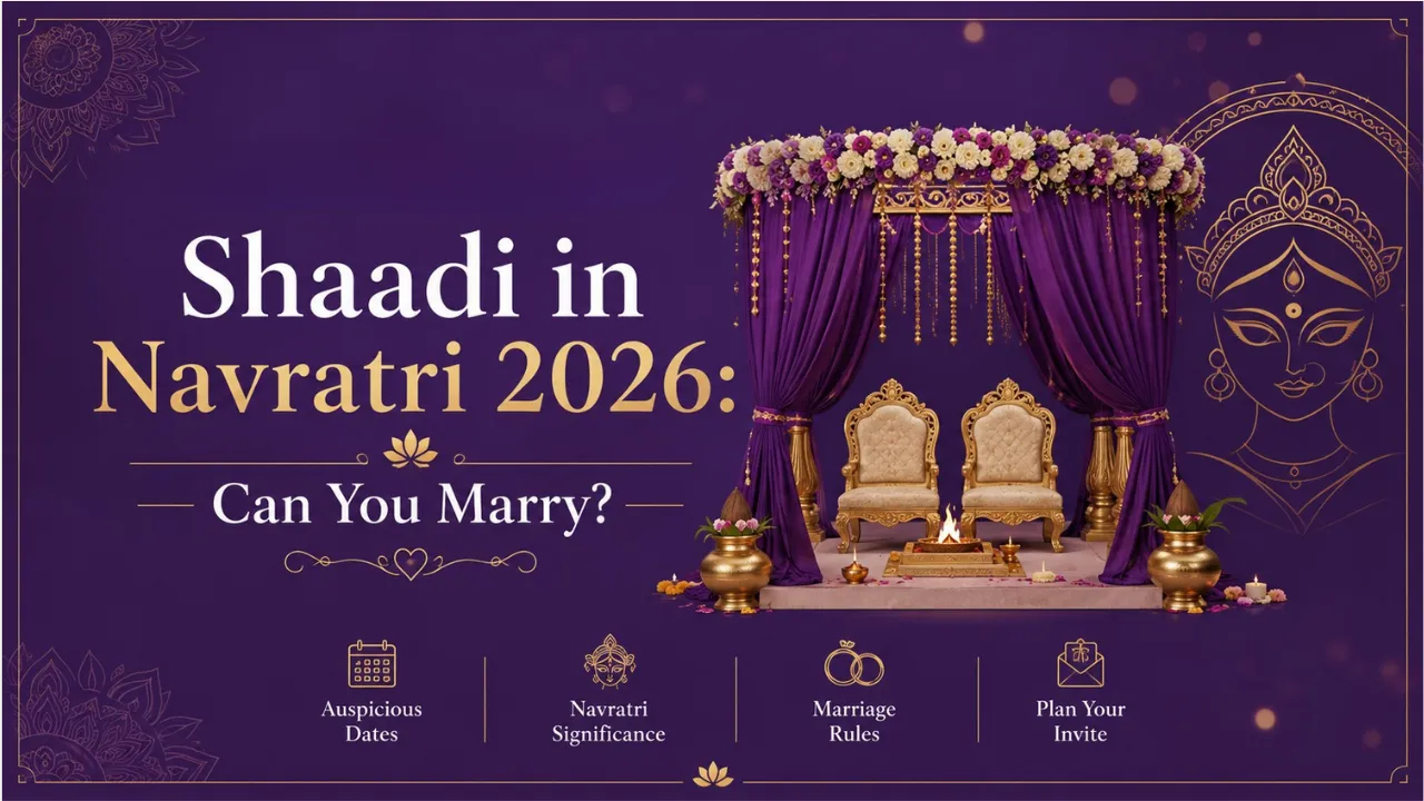 Shaadi in Navratri 2026: Can You Marry?
